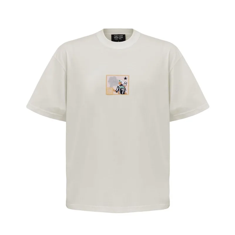Cancha FC Oversized Túlio - Brasileiro 95 - Off White - M