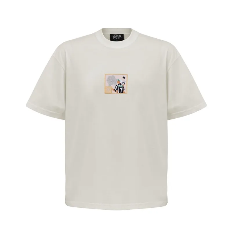 Cancha FC Oversized Túlio - Brasileiro 95 - Off White - P