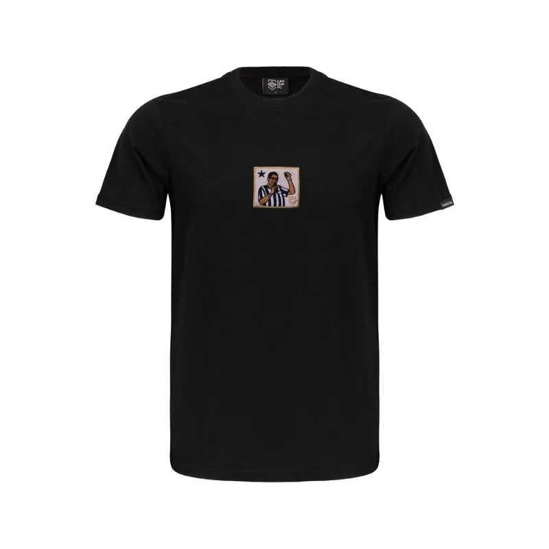 Camiseta "Botafogo X Zeca" - Samba Alvinegro Preto Camiseta "Botafogo X Zeca" - Samba Alvinegro - Preto - P