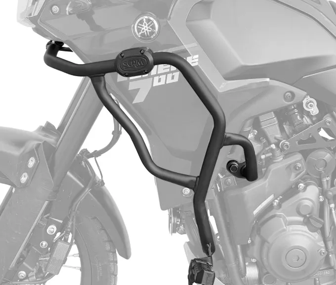 SCAM PROTETOR MOTOR CARENAGEM COM PEDALEIRA YAMAHA TENERE 700 2026 LIXADO SPTOP989
