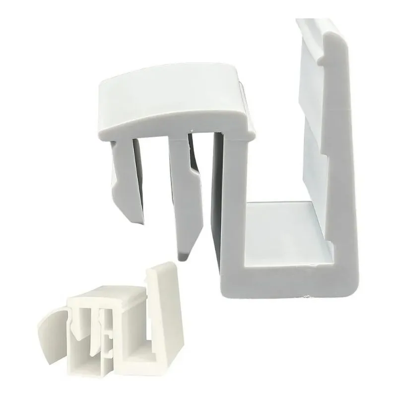 5x Suporte Guia Deslizante Para Trilho De Porta Box De Vidro