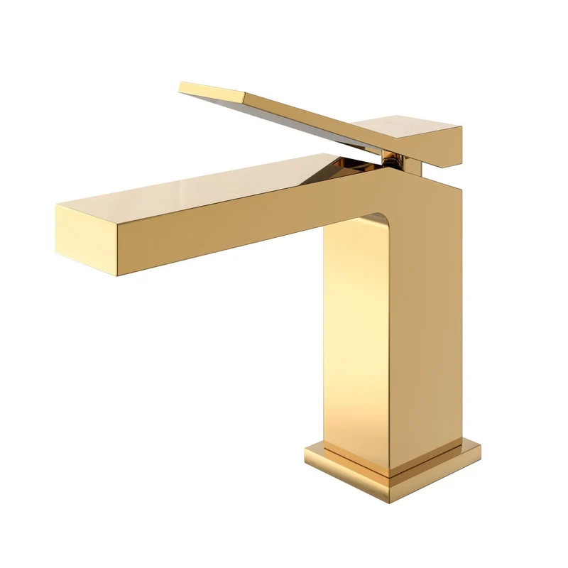 TORNEIRA MONOCOMANDO Q/F VENZA DOURADO BAIXA NANOTECNOLOGIA