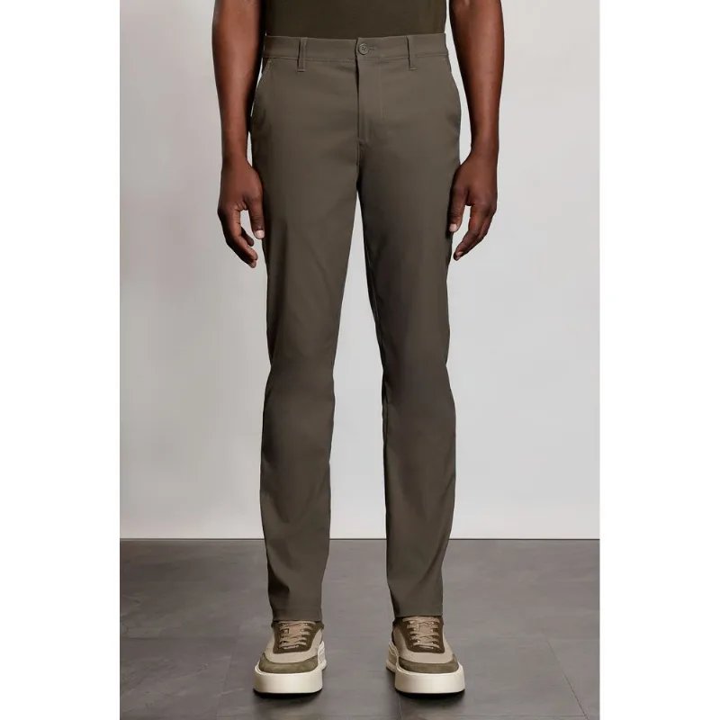 Calça Chino Elastic Fume - 46
