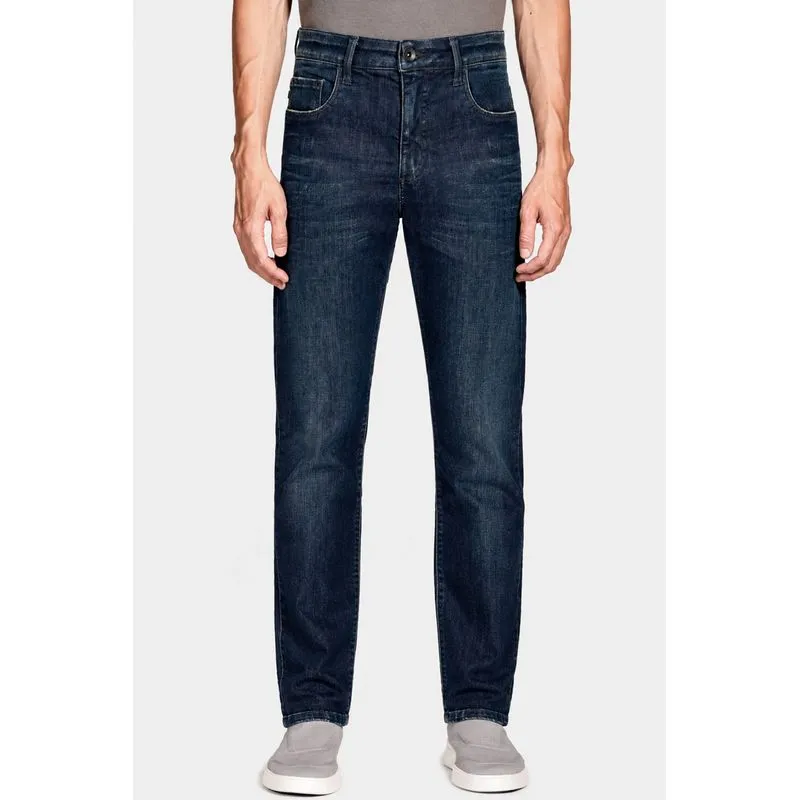 Calça Jeans Slim Red Turca Escura Azul Escuro - 48