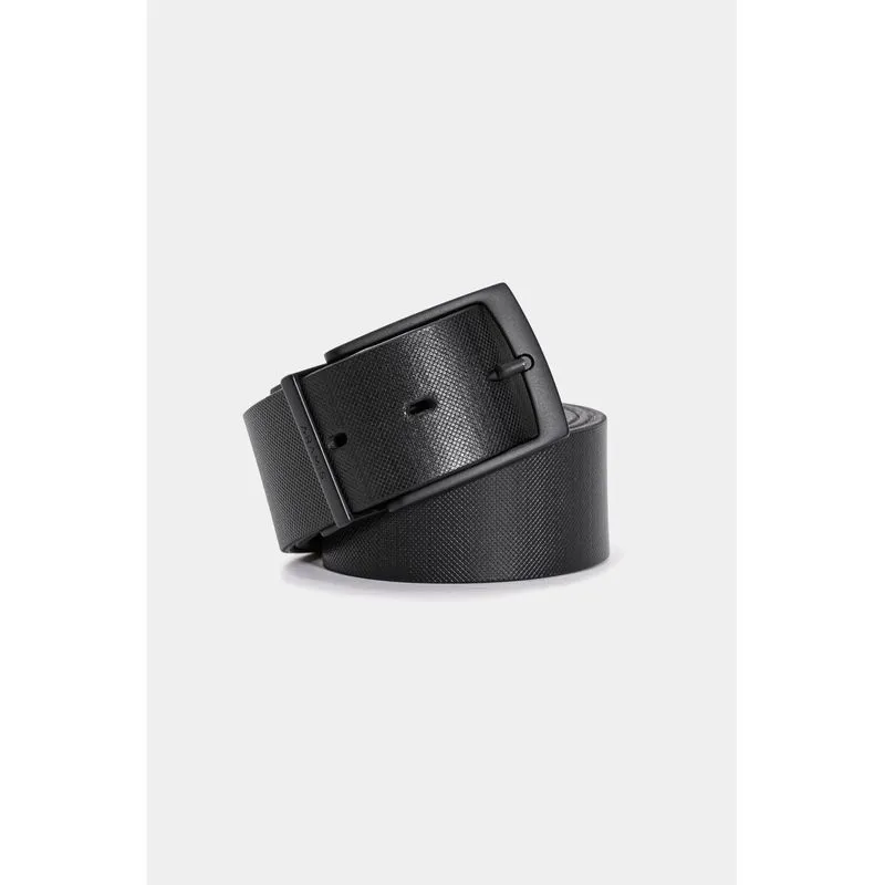 Cinto Dupla Face Entwine Preto/Cafe - 95