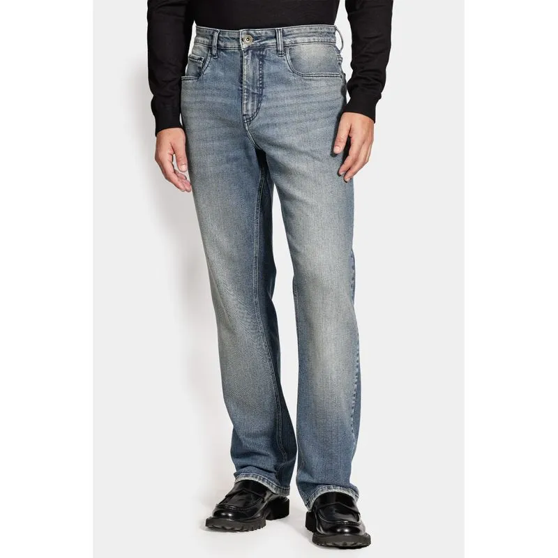 Calça Jeans Regular Delave Azul Claro - 50