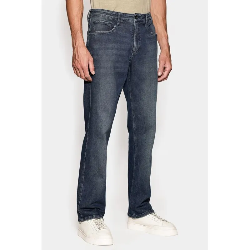 Calça Jeans Regular Blue Stone Azul Escuro - 40