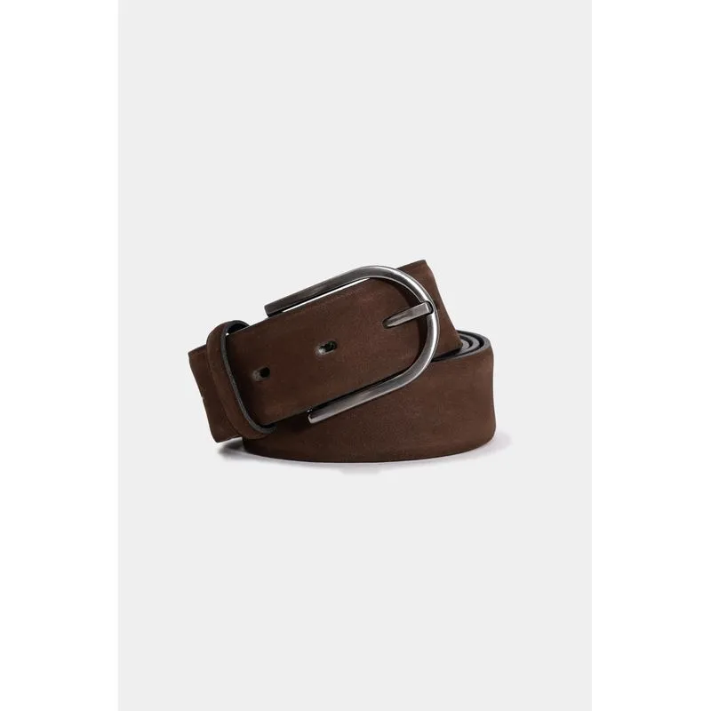 Cinto Básico Aramis Suede Castor - 110