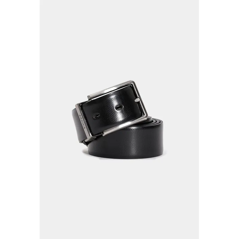 Cinto Dupla Face Engrave Preto/Cafe - 90