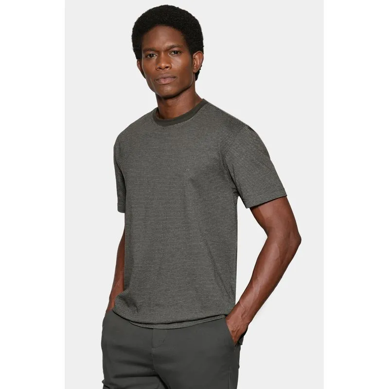 Camiseta Manga Curta Básica Listra Cedro 117 - G