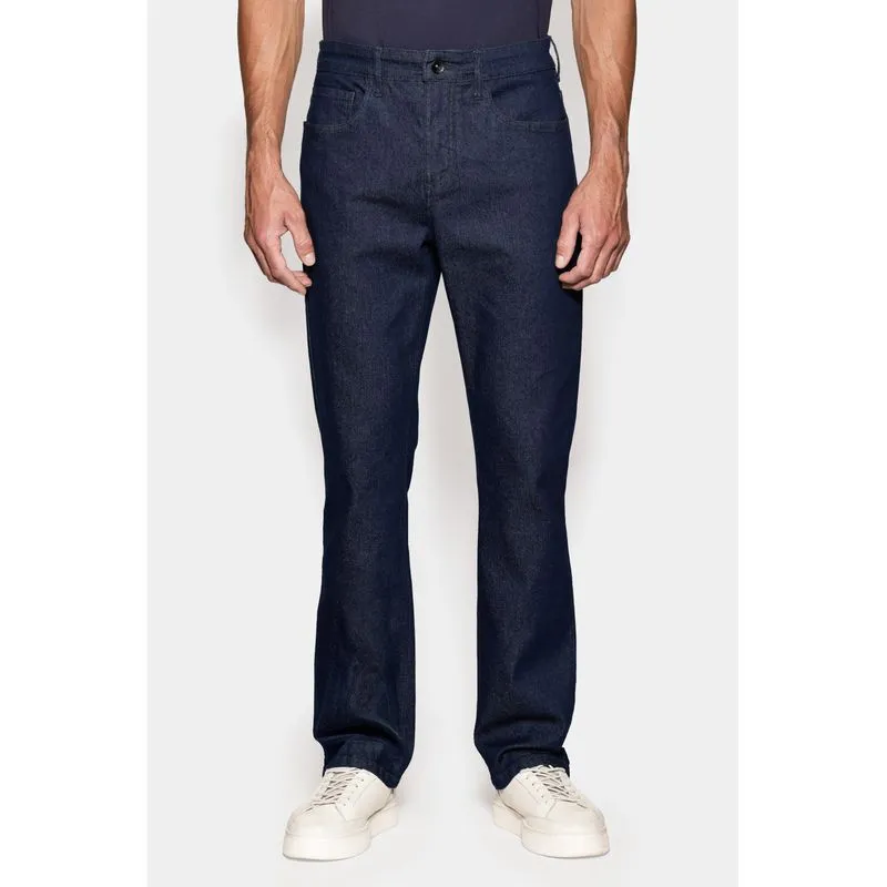 Calça Jeans Regular Blue Azul Escuro - 42