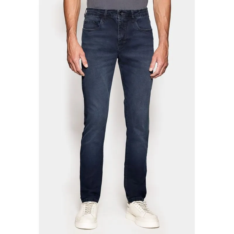 Calça Jeans Skinny Blue Black Azul Escuro - 38