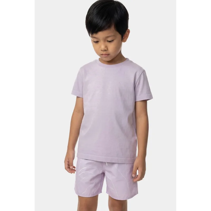 Camiseta Manga Curta Infantil Stonada Lilas - 12
