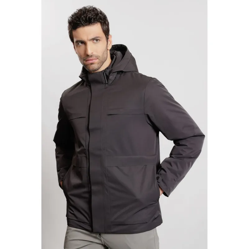 Jaqueta Puffer Thermo-Dry Preto - GG