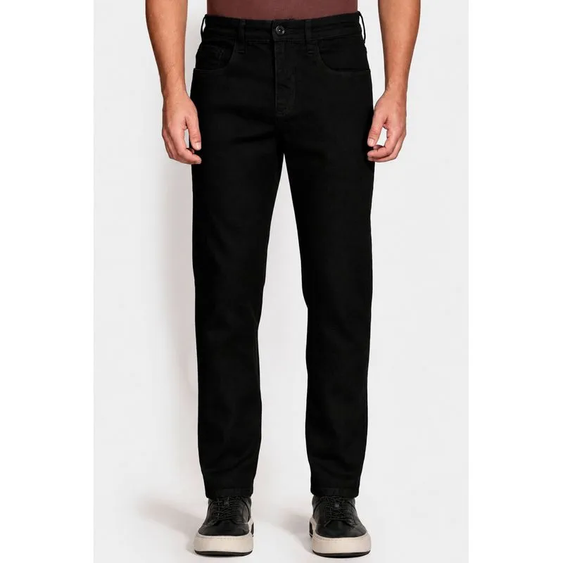 Calça Chino Slim Color Liquid Repeller Preto - 40