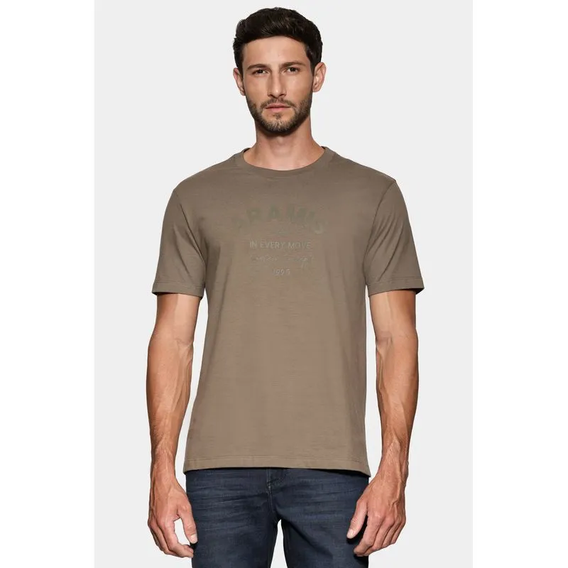 Camiseta Manga Curta Malha Soft Estampada Militar 117 - P