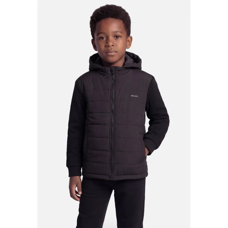 Jaqueta Infantil Nylon Liquid Repeller Preto - 8