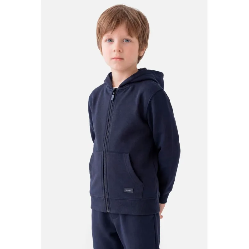 Moletom Infantil Basic Sweatshirt Navy - 8