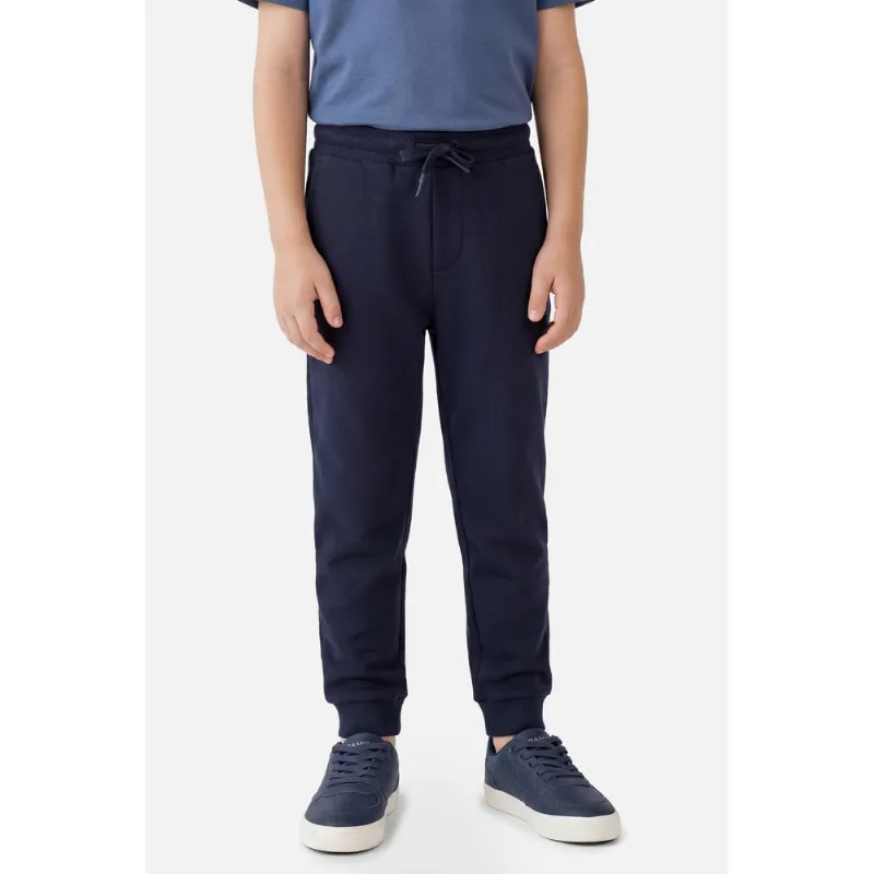 Calça Infantil Moletom Jogger Sweatpants Navy - 10