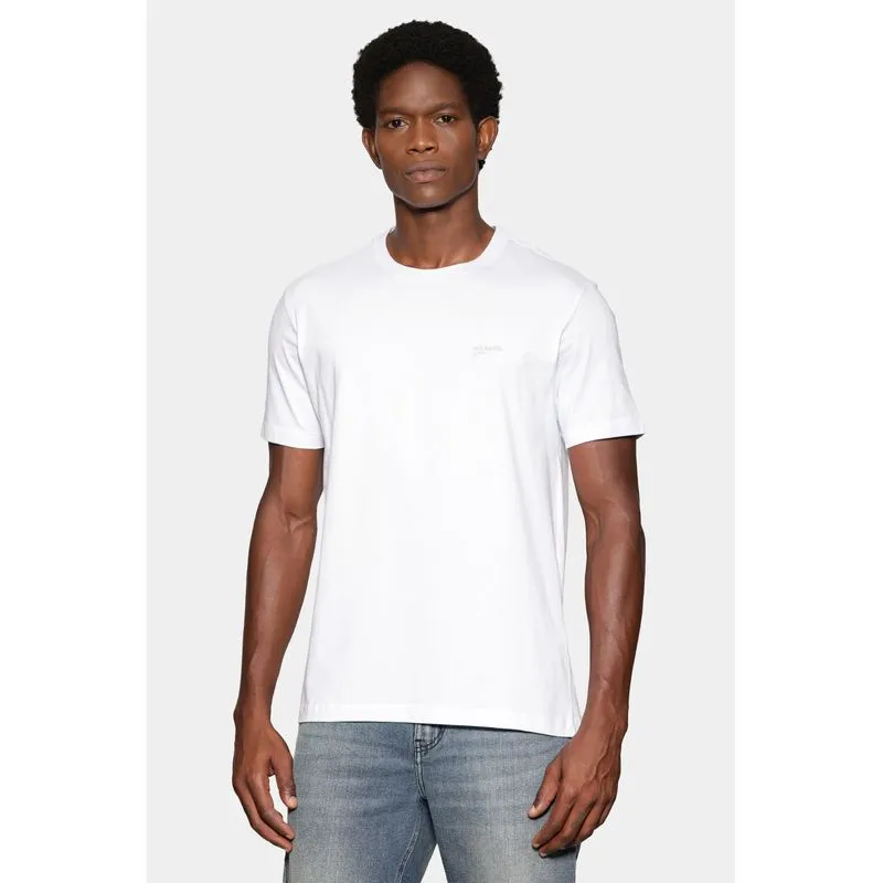 Camiseta Manga Curta Estampada Studio Branco - G