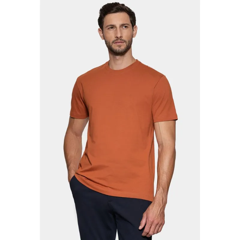 Camiseta Manga Curta Básica Ferrugem 117 - XXG