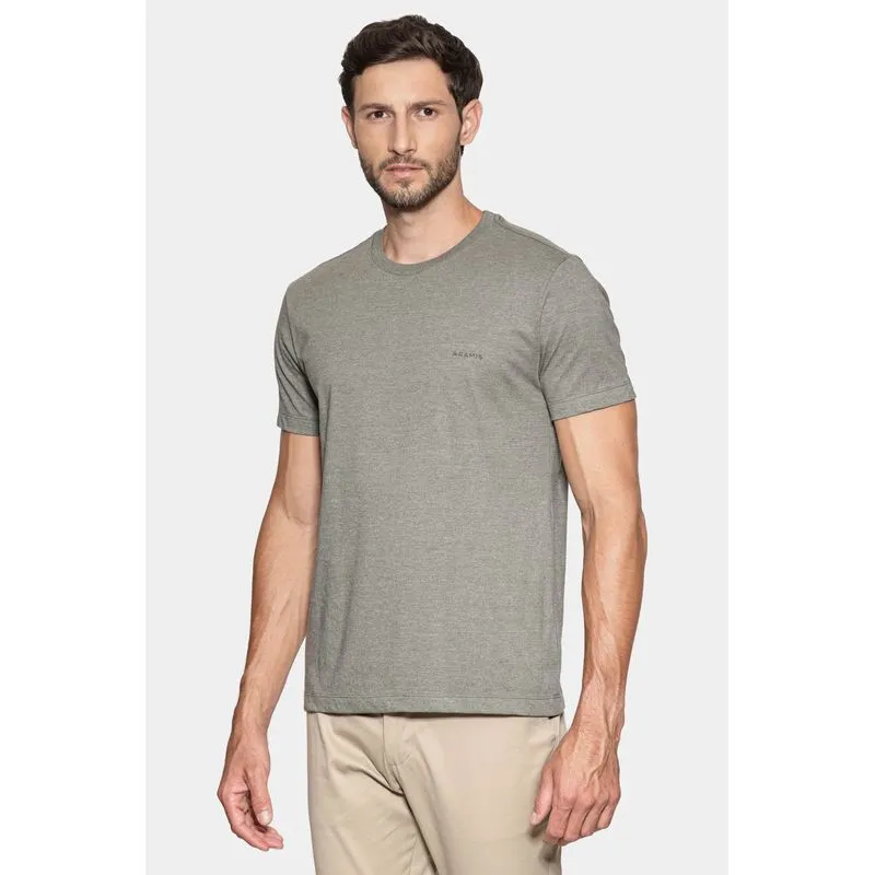 Camiseta Manga Curta Eco Lisa Militar 117 - P