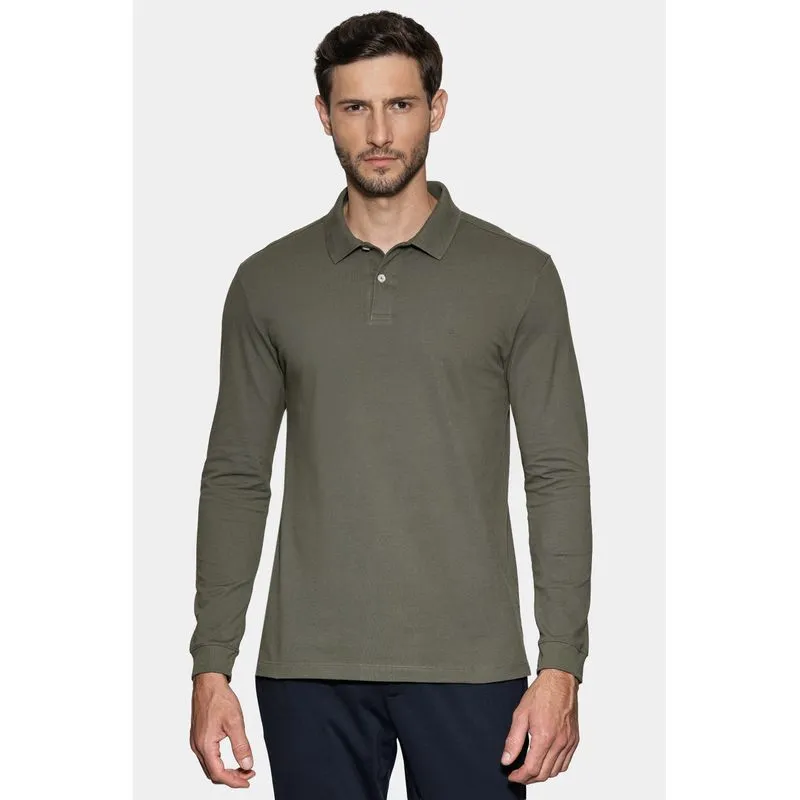 Polo Piquet Manga Longa Militar 117 - XXG