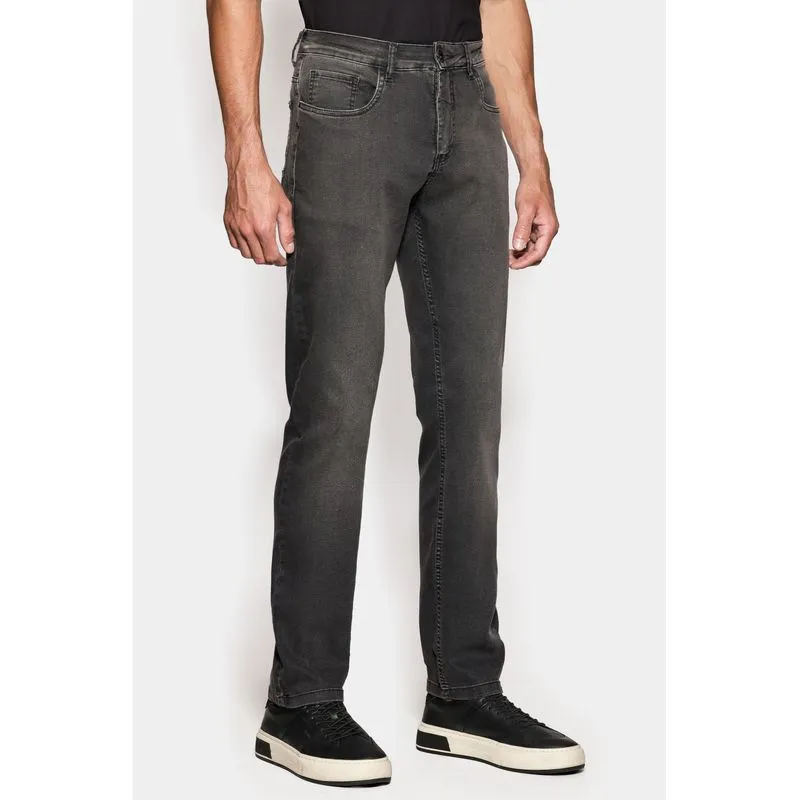 Calça Jeans Slim Black Stonado Preto - 46