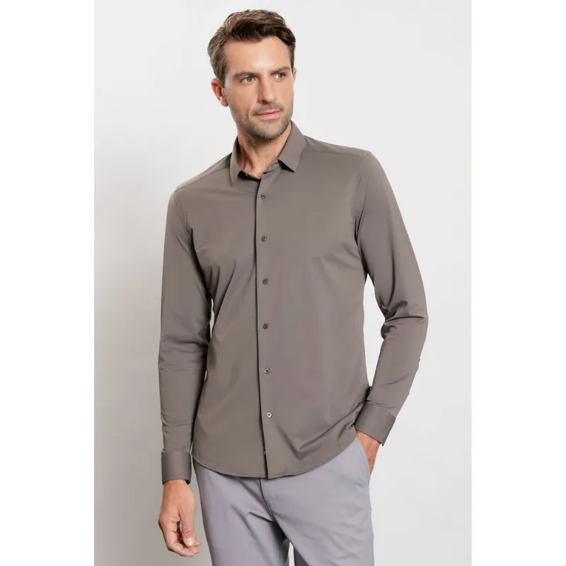 Camisa Manga Longa Classic Everyday Fume - P