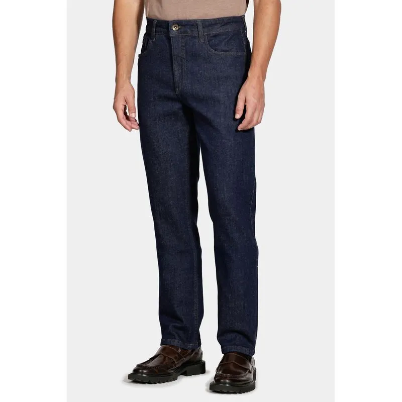 Calça Jeans Regular Esp Blue Azul Escuro - 40