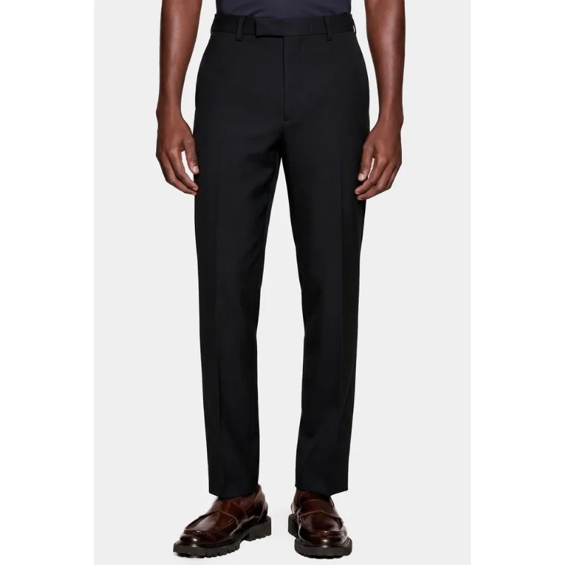 Calça Alfaiataria Piquet Soft Super Slim Preto - 52
