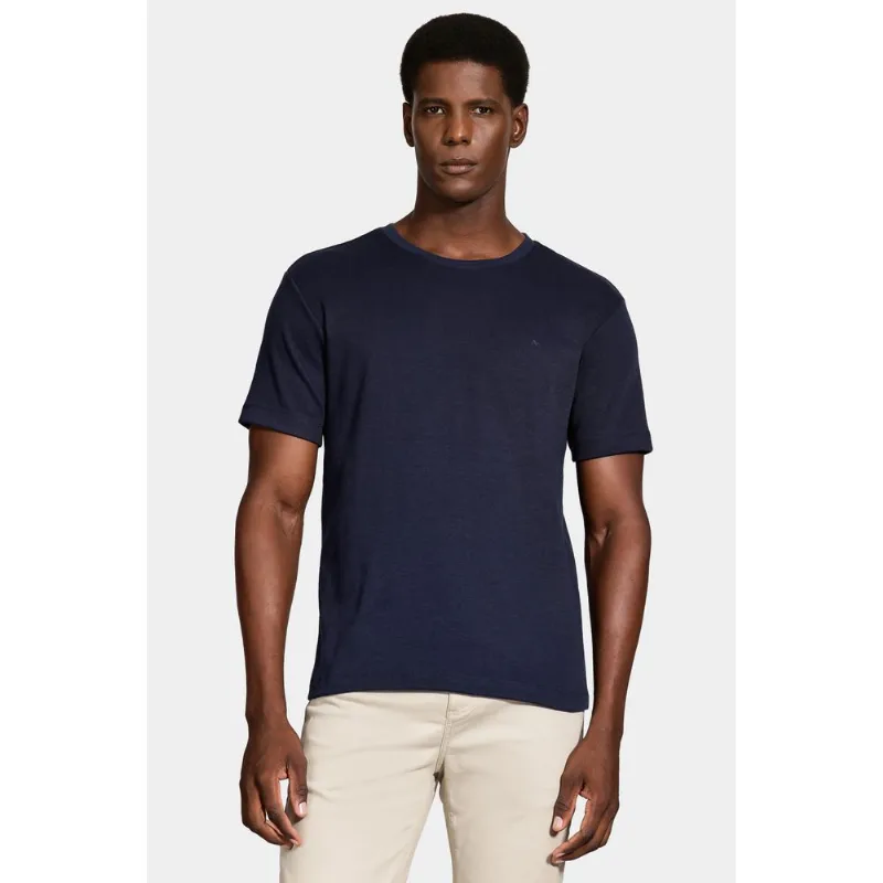 Camiseta Manga Curta Malha Rampage Marinho - XXG