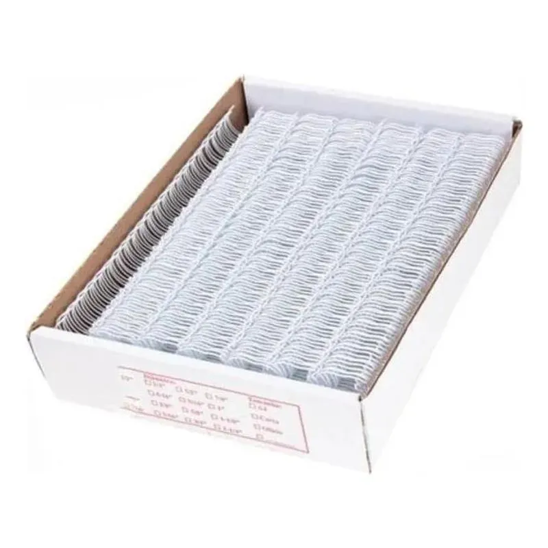 Wire-o Branco Passo 2x1 A4 3/4 Utilização 140 Folhas 50un