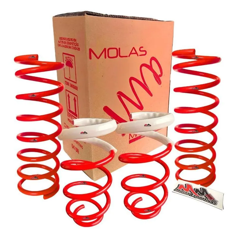 5x Kit 4 Molas Esportivas Gol G2 / G3 / G4 1.6 E 1.8 Mm Mola