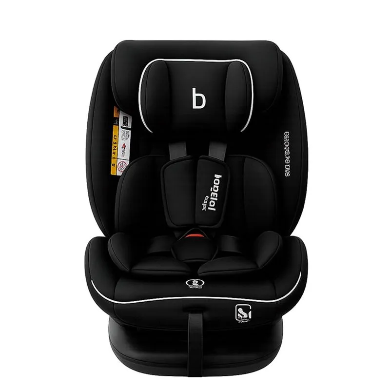 Cadeirinha Infantil Para Carro Reclinável Genova 0 Á 36kg Preto Com Branco Único