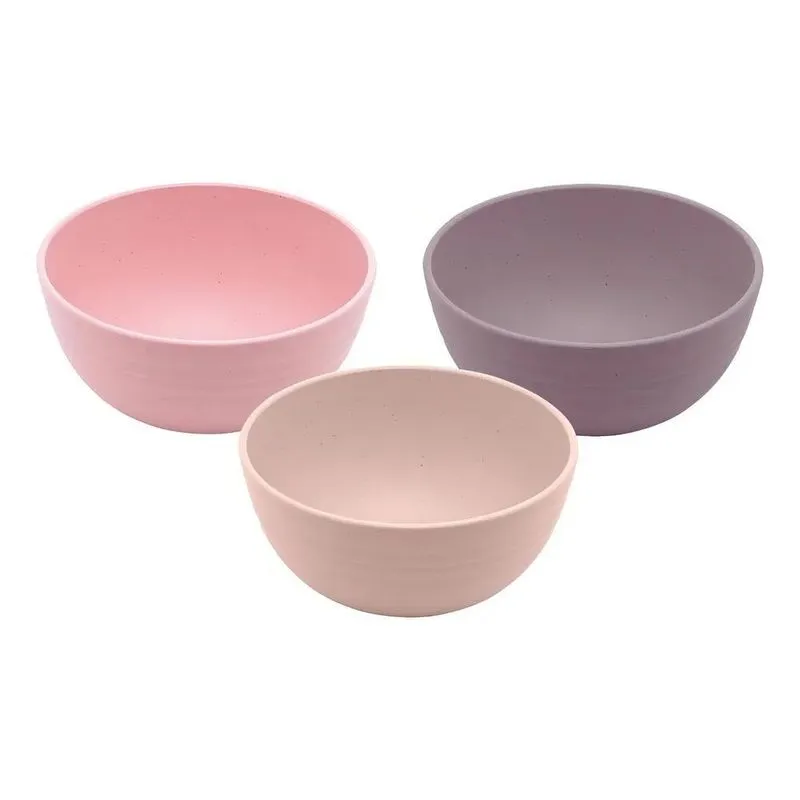 2x Kit 4 Bowls Tigelas Bambu Ecológico Lyor