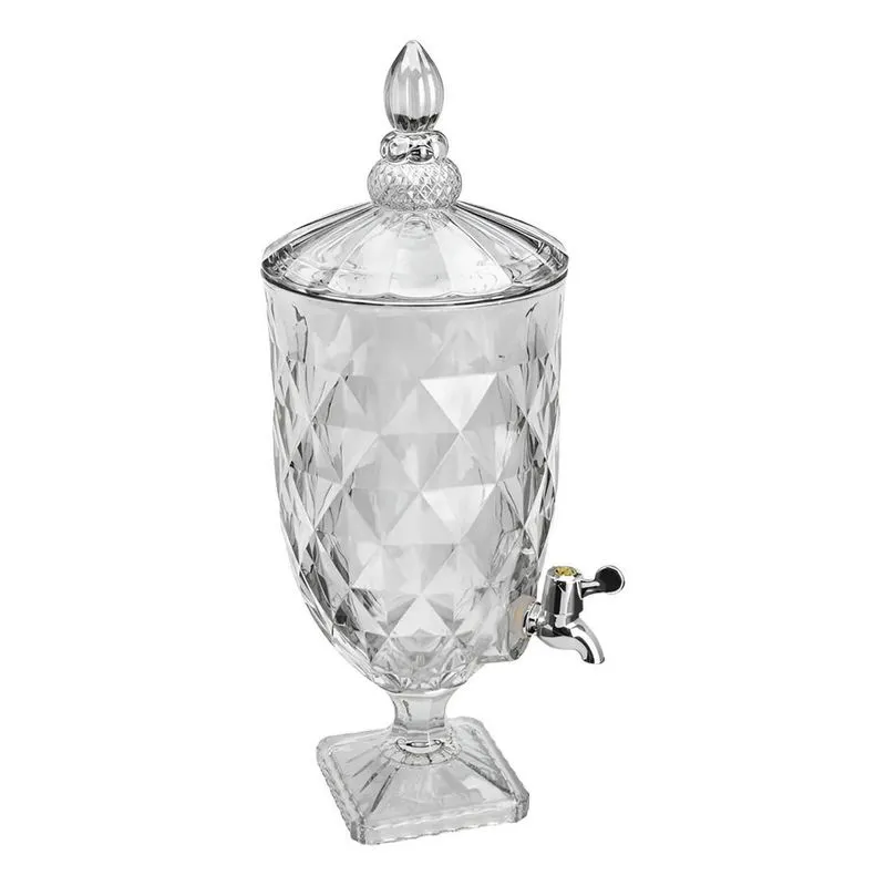 Suqueira De Vidro 5l Diamond Transparente 6775 Lyor