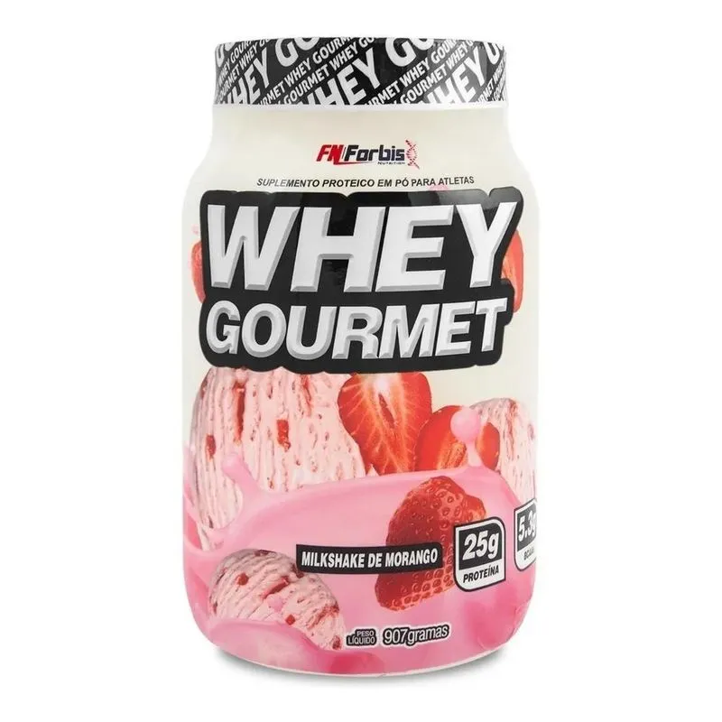 2x Suplemento En Pó Fn Forbis Proteínas Sabor Milkshake De M