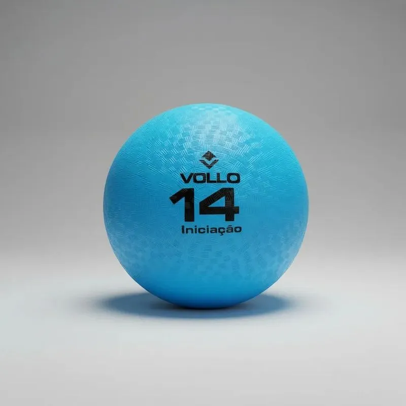 Bola De Esportes Iniciação Treinos Atividades Azul Vollo