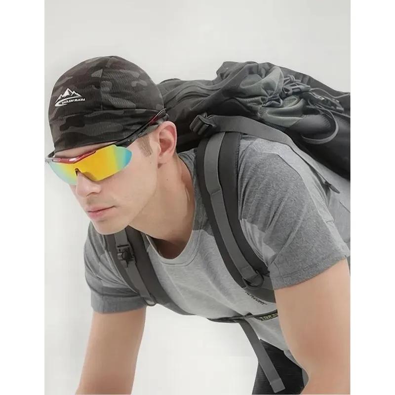 3x Touca Gorro Ciclismo Moto Protege O Capacete Do Suor Prem