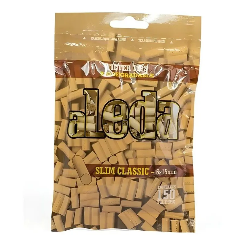 Caixa De Filtro Aleda Biodegradable Slim Classic - 10 Bags S