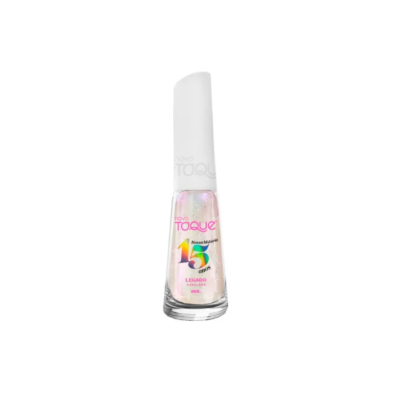 Esmalte Novo Toque Nossa História 15 Anos Legado Perolado 8ml