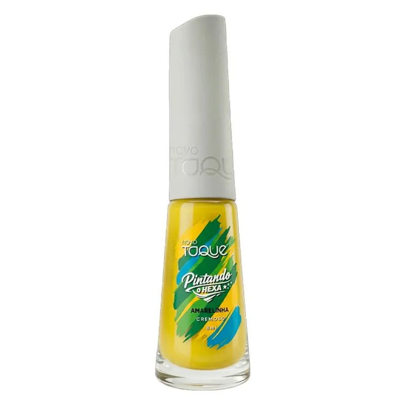 Esmalte Novo Toque Pintando O Hexa Amarelinha 8ml