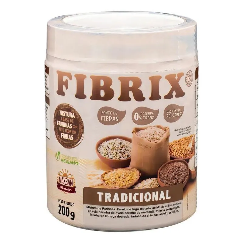 5x Fibrix - Fibras Regulador Intestino- Vegano- 200g