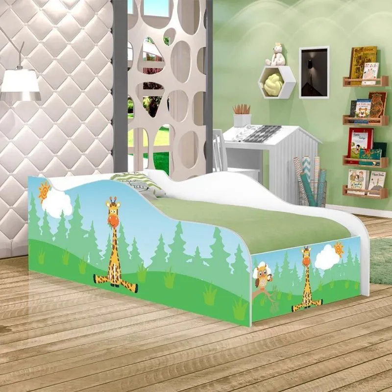 Mini Cama Fun Girafa E Coruja
