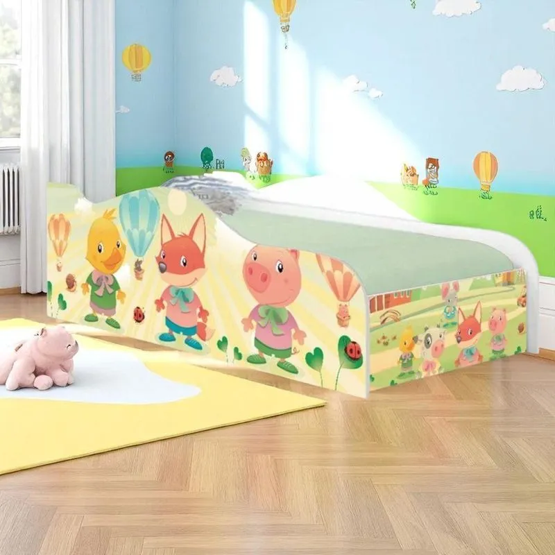 Cama Mobili Infantil Fazendinha Animais