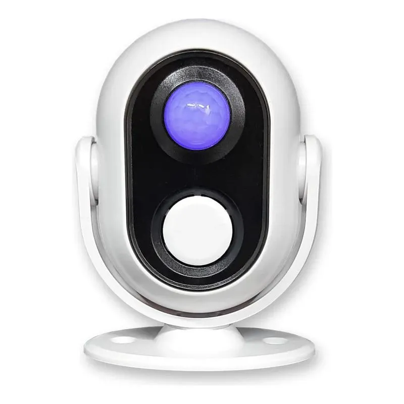 2x Sensor De Movimento Detector De Presença Toca Sonoro Entr