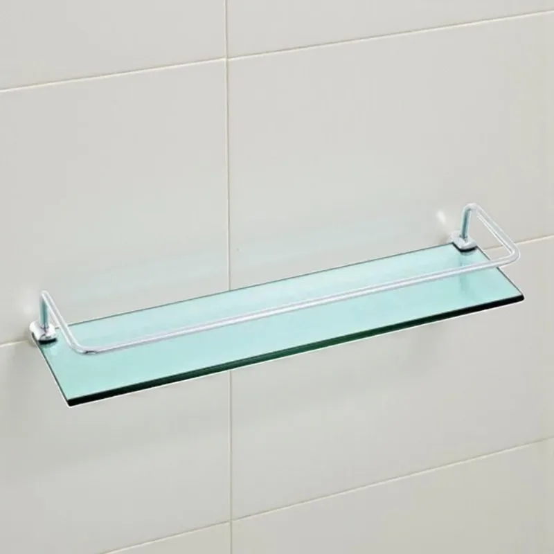 Suporte Porta Shampoo Prateleira De Vidro
