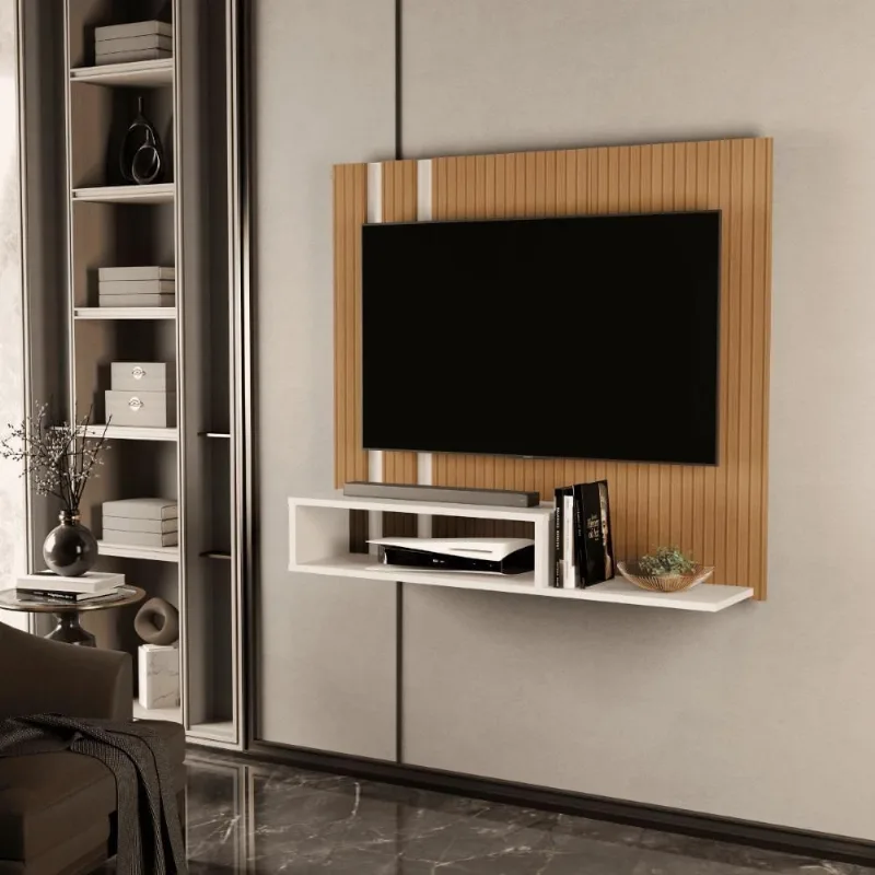Painel Mégara Ripado Off White