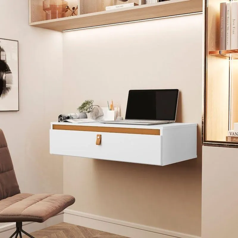 Console Diana Para Nootbook Branco Nature